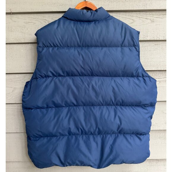Vintage Woolrich Puffer Vest XL Blue Insulated - Picture 2 of 11